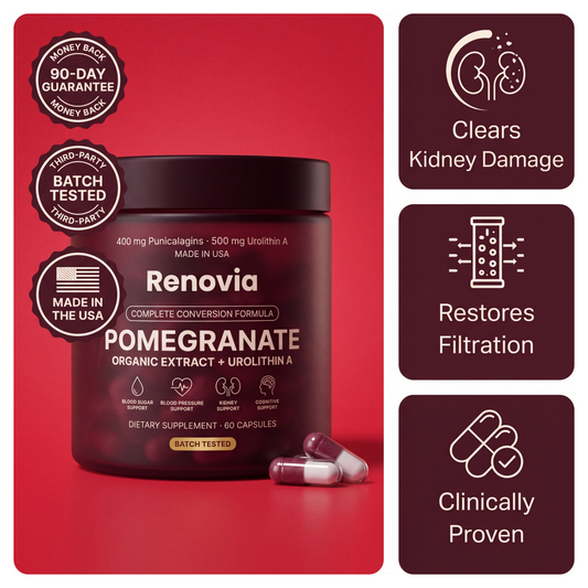 Organic Pomegranate Extract + Urolithin A Capsules