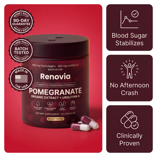 Organic Pomegranate Extract + Urolithin A Capsules