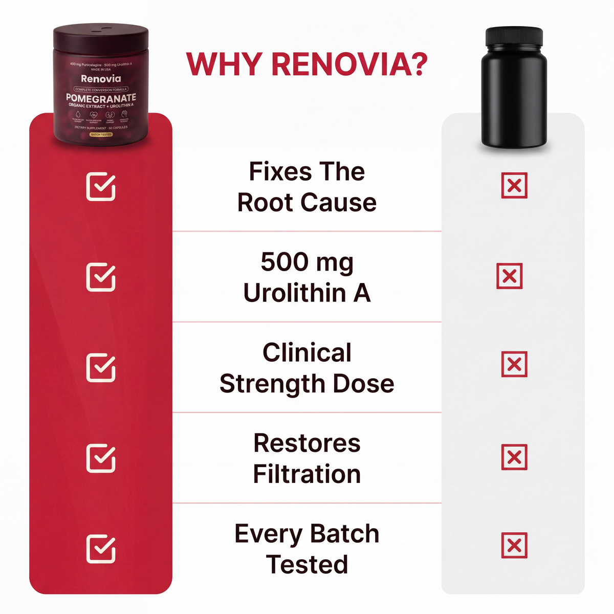 Organic Pomegranate Extract + Urolithin A Capsules